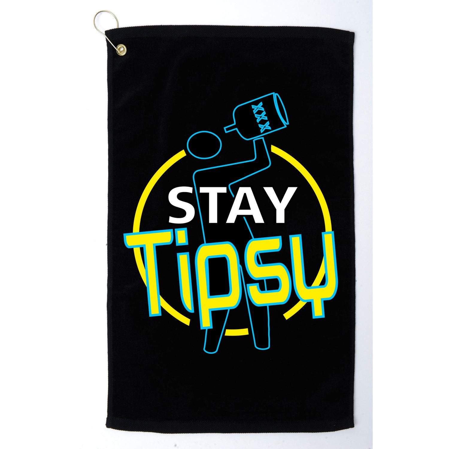 Stay Tipsy Golf Towel