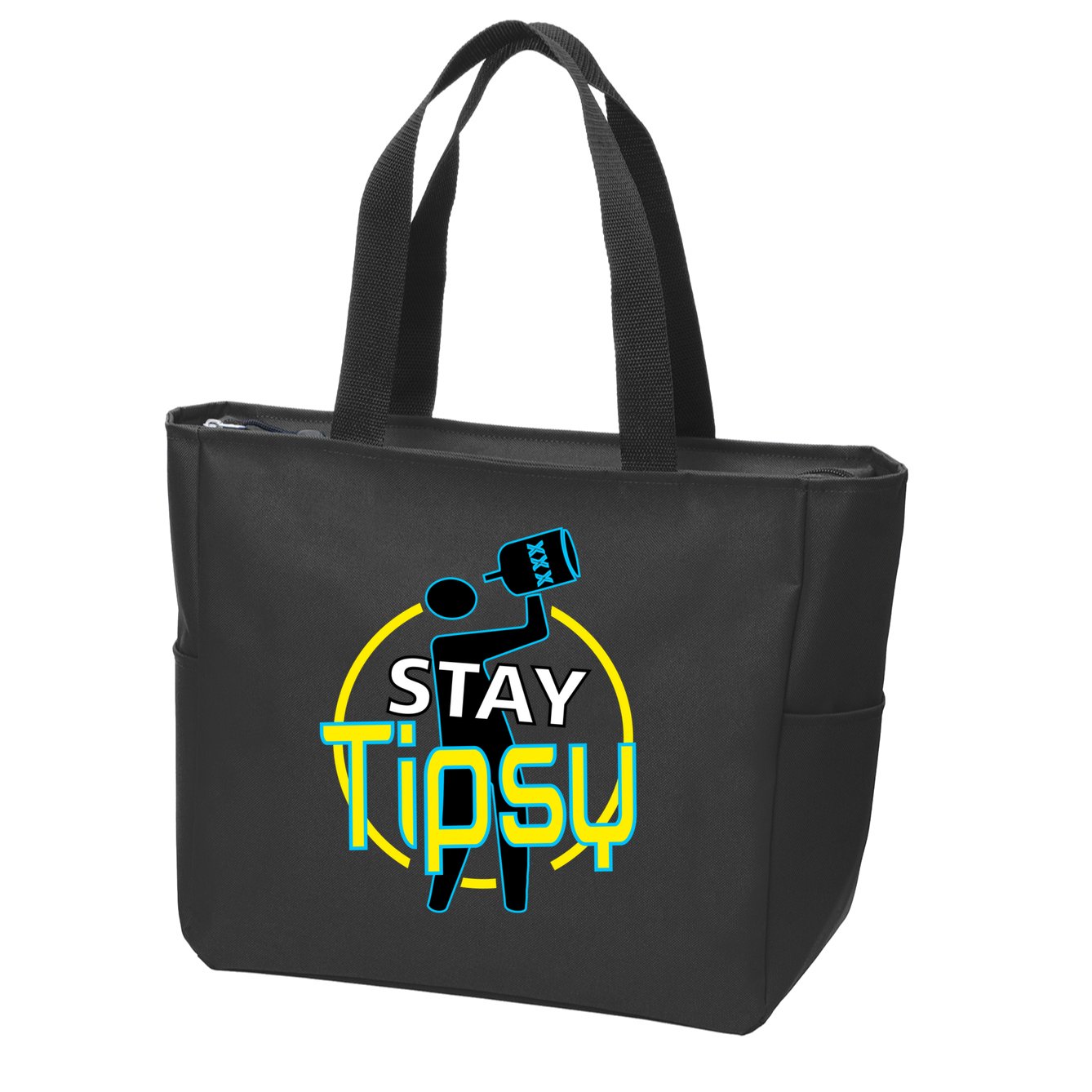 Stay Tipsy Zip Tote Bag