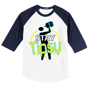 Stay Tipsy Baseball Sleeve Shirt