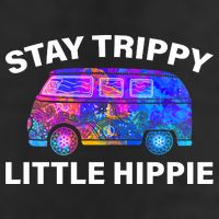 Stay Trippy Little Hippie Adult Drive Performance Visor