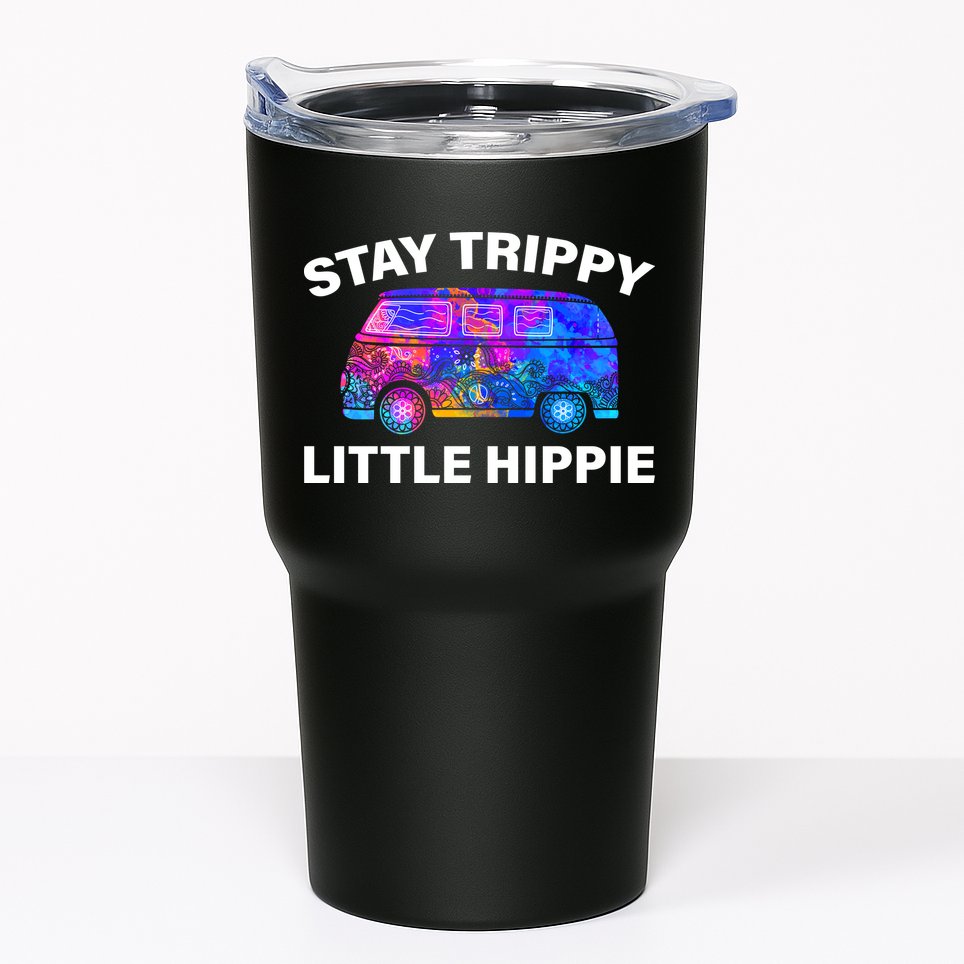 Stay Trippy Little Hippie Tumbler