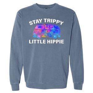 Stay Trippy Little Hippie Garment-Dyed Sweatshirt