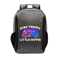 Stay Trippy Little Hippie Vector Backpack