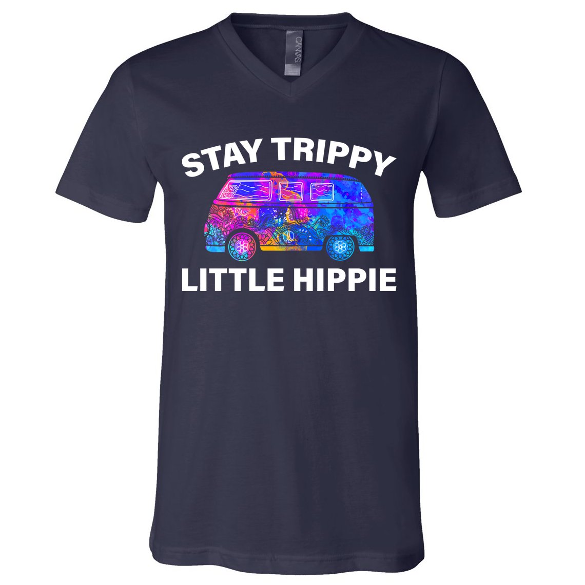 Stay Trippy Little Hippie V-Neck T-Shirt