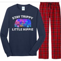 Stay Trippy Little Hippie Long Sleeve Pajama Set