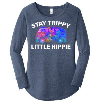 Stay Trippy Little Hippie Women's Perfect Tri Tunic Long Sleeve Shirt