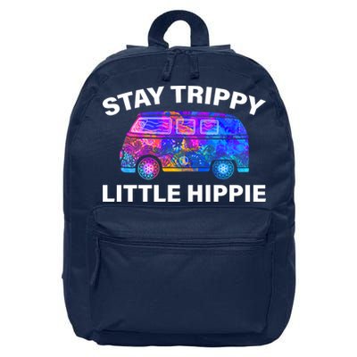 Stay Trippy Little Hippie 16 in Basic Backpack