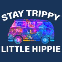 Stay Trippy Little Hippie Cooling Performance Long Sleeve Crew