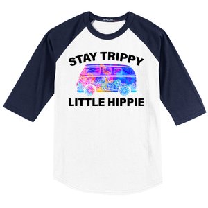 Stay Trippy Little Hippie Baseball Sleeve Shirt