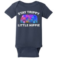 Stay Trippy Little Hippie Baby Bodysuit