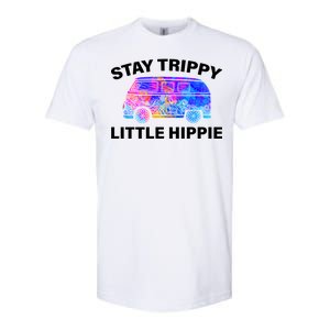 Stay Trippy Little Hippie Softstyle CVC T-Shirt