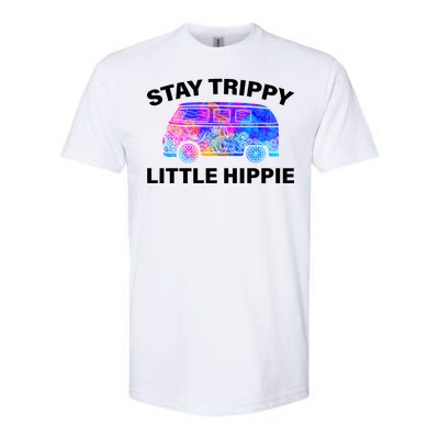 Stay Trippy Little Hippie Softstyle® CVC T-Shirt