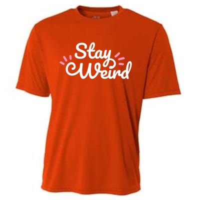 Stay Weird Cooling Performance Crew T-Shirt