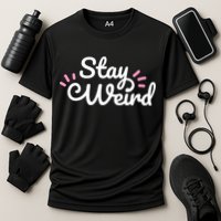 Stay Weird Cooling Performance Crew T-Shirt