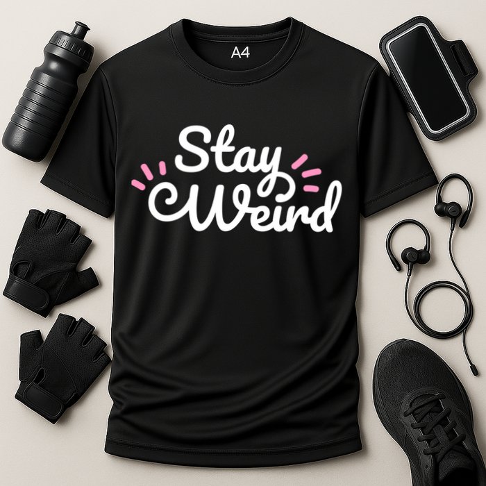 Stay Weird Cooling Performance Crew T-Shirt