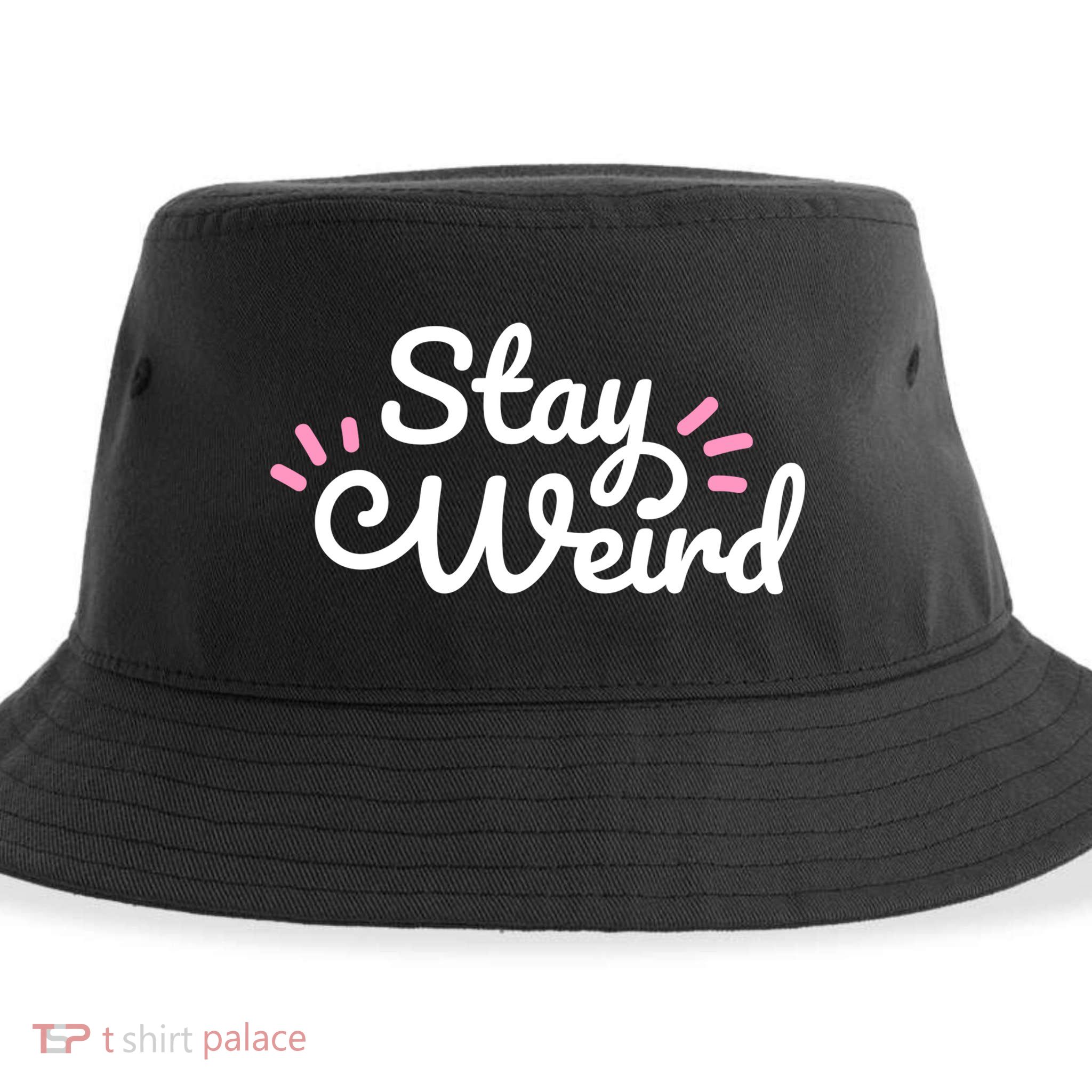 Stay Weird Sustainable Bucket Hat