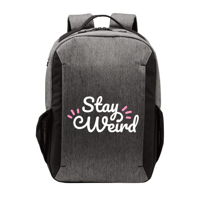 Stay Weird Vector Backpack
