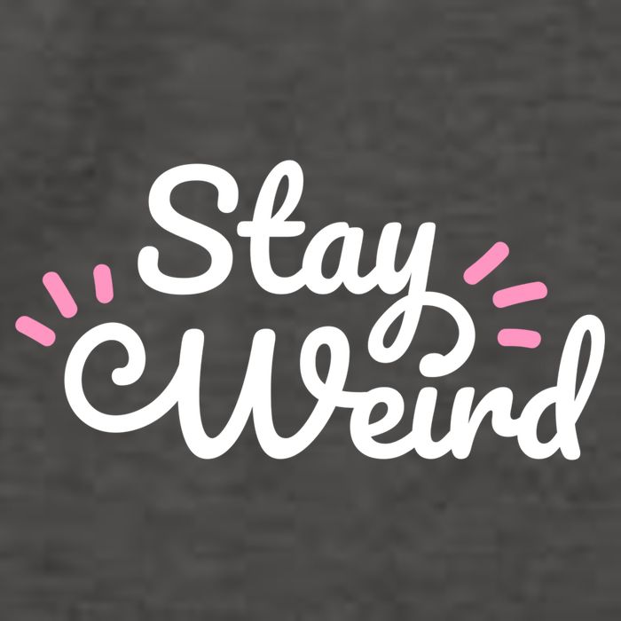 Stay Weird Vector Backpack