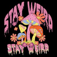 Stay Weird Mushrooms Backpack