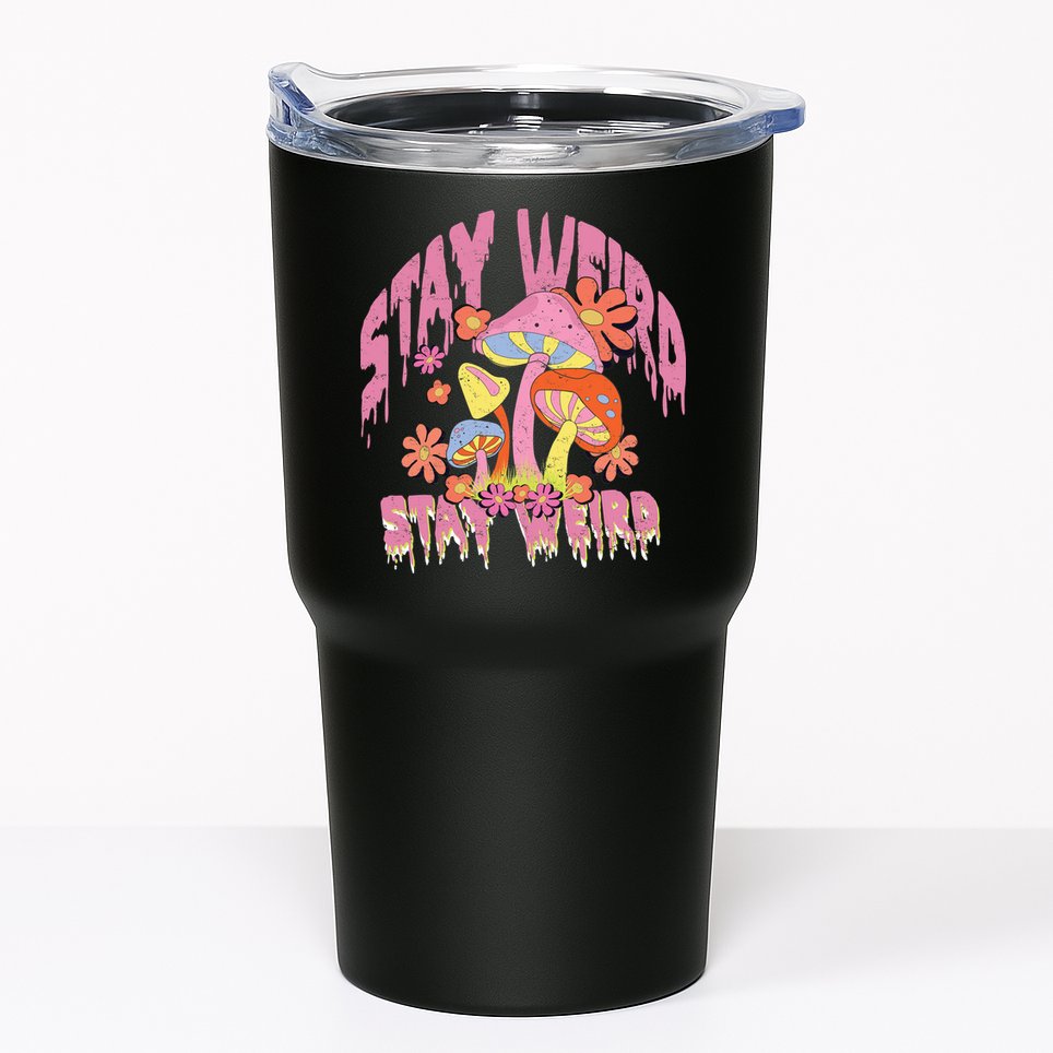 Stay Weird Mushrooms Tumbler