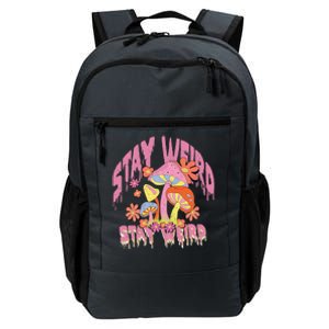 Stay Weird Mushrooms Daily Commute Backpack