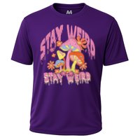 Stay Weird Mushrooms Performance Shirt