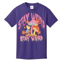 Stay Weird Mushrooms Kids T-Shirt