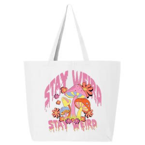 Stay Weird Mushrooms 25L Jumbo Tote