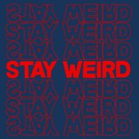 Stay Weird Text Pattern Infant Baby Jersey Bodysuit