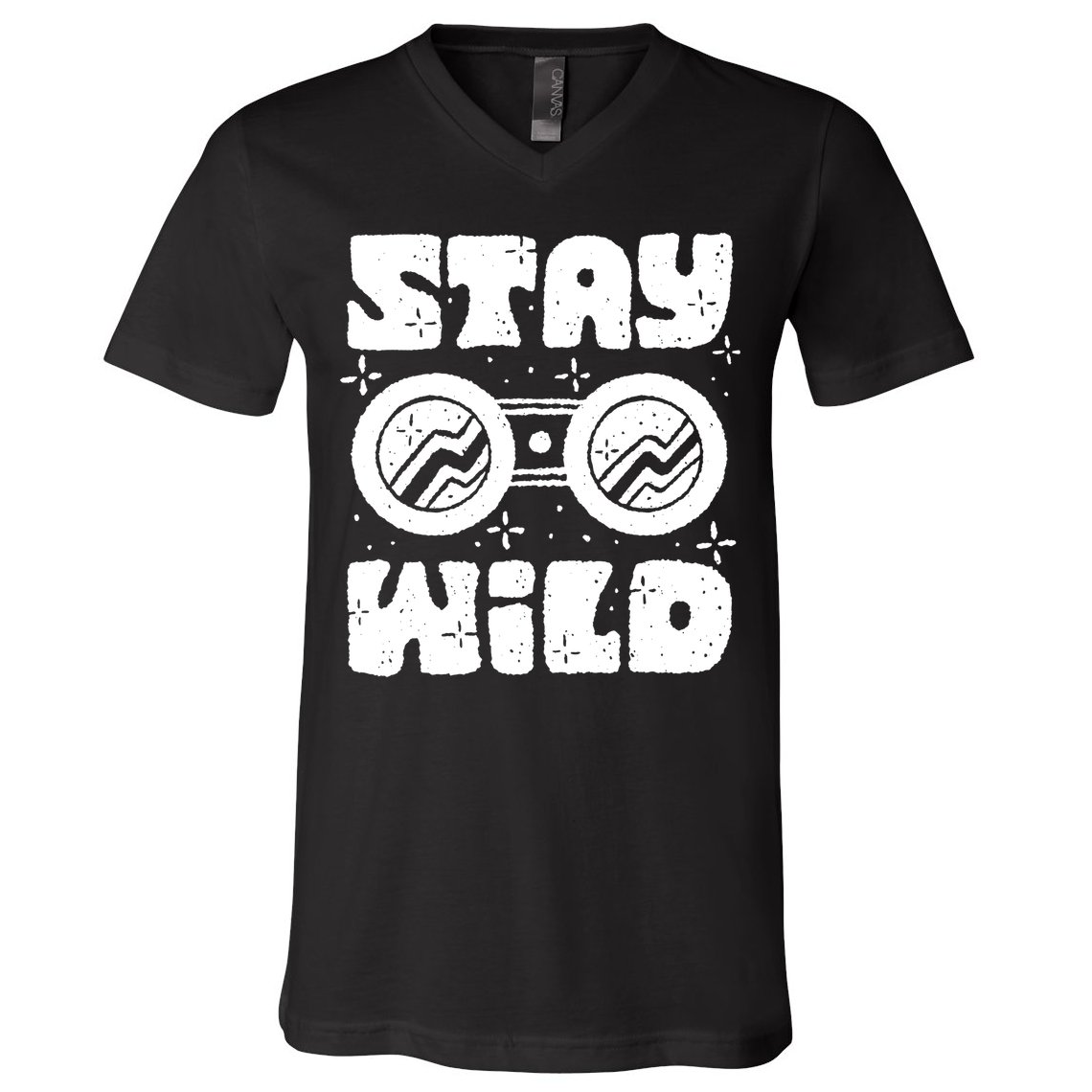 Stay Wild V-Neck T-Shirt