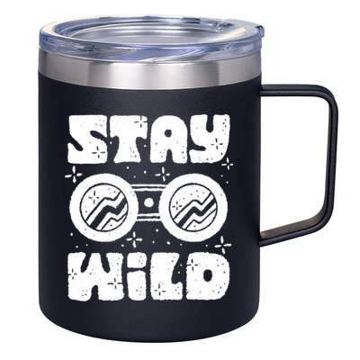 Stay Wild 12oz Stainless Steel Coffee Mug