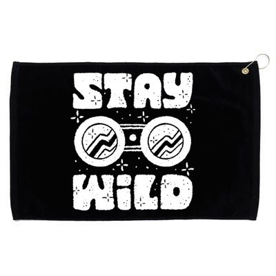 Stay Wild Grommeted Golf Towel