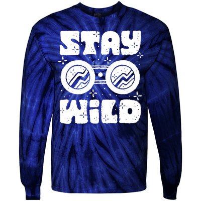 Stay Wild Tie-Dye Long Sleeve Shirt