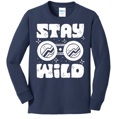 Stay Wild Kids Long Sleeve Shirt