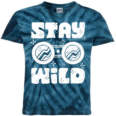 Stay Wild Kids Tie-Dye T-Shirt