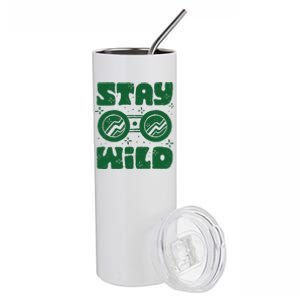 Stay Wild Stainless Steel Tumbler