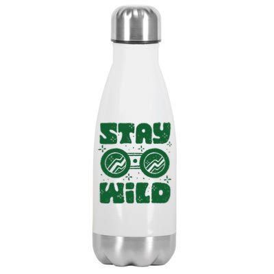 Stay Wild Stainless Steel Insulated Water Bottle