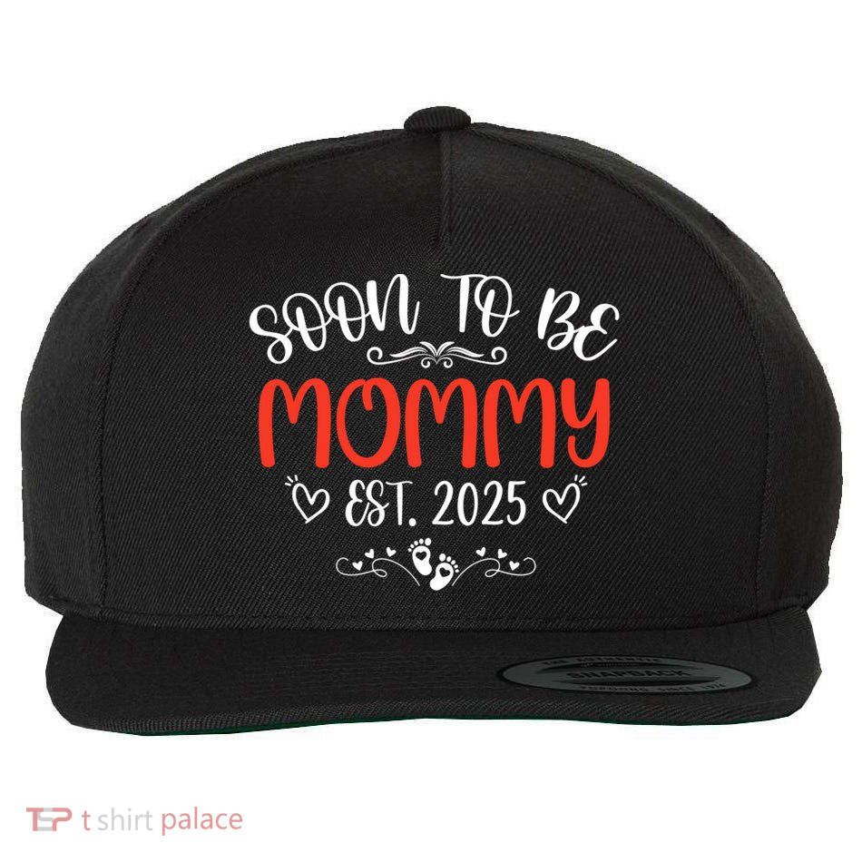 Soon To Be Gigi 2025 Mother's Day Promoted To New Grandma  Wool Snapback Cap