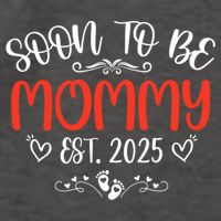 Soon To Be Gigi 2025 Mother's Day Promoted To New Grandma  Vector Backpack