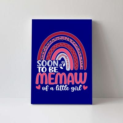 Soon To Be Memaw Of A Promoted To Memaw Future Memaw Meaningful Gift Canvas