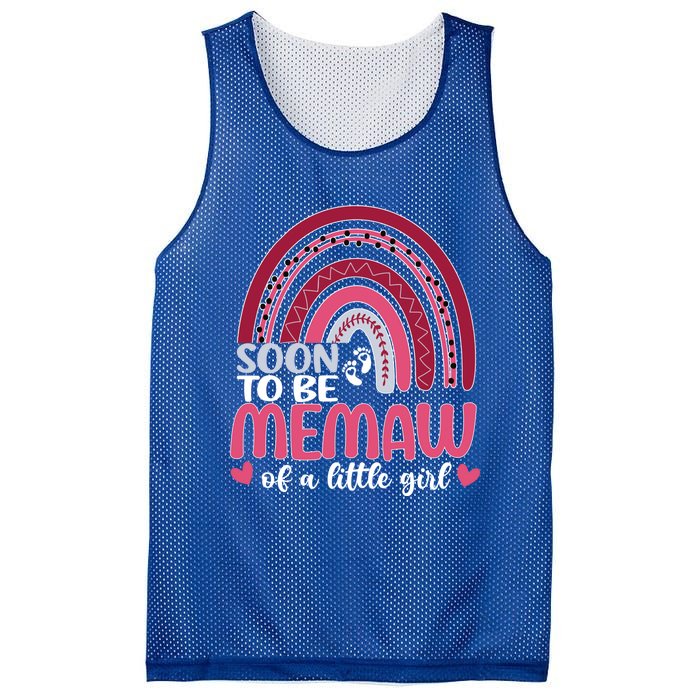 Soon To Be Memaw Of A Promoted To Memaw Future Memaw Meaningful Gift Mesh Reversible Basketball Jersey Tank