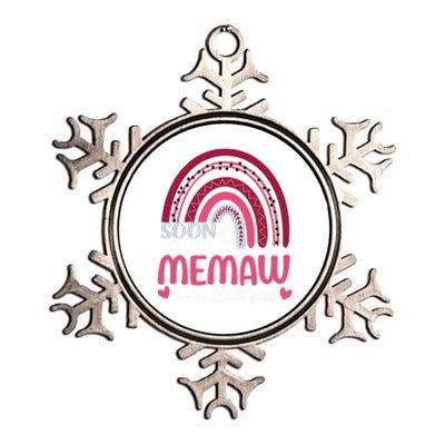 Soon To Be Memaw Of A Promoted To Memaw Future Memaw Meaningful Gift Metallic Star Ornament