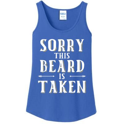 Sorry This Beard Is Taken Gift Valentines Day Gift Ladies Essential Tank