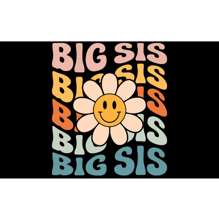 Soon To Be New Big Sister Retro Proud Big Sis Announcement Bumper Sticker