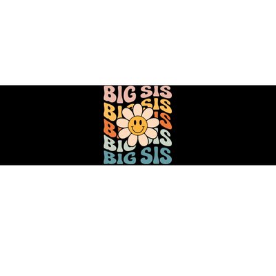 Soon To Be New Big Sister Retro Proud Big Sis Announcement Bumper Sticker