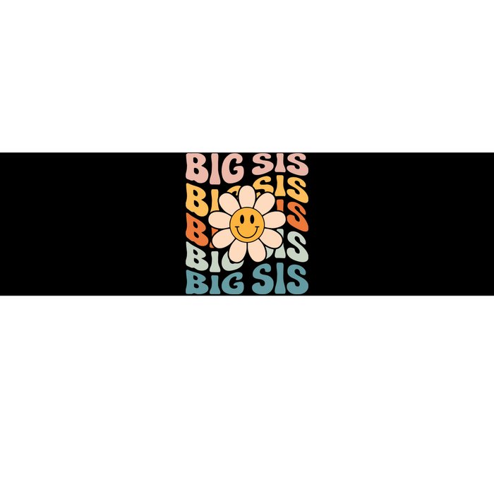 Soon To Be New Big Sister Retro Proud Big Sis Announcement Bumper Sticker