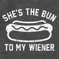 SheS The Bun To My Winer Funny Hotdog Vector Backpack