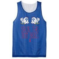 Save The Boobees Boo Bees Breast Cancer Halloween Funny Mesh Reversible Basketball Jersey Tank