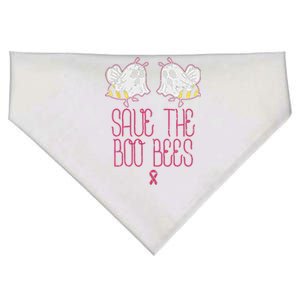 Save The Boobees Boo Bees Breast Cancer Halloween Funny USA-Made Doggie Bandana