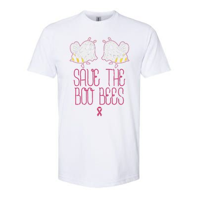 Save The Boobees Boo Bees Breast Cancer Halloween Funny Softstyle CVC T-Shirt